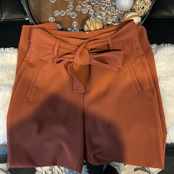 Halogen Pants - 🔥Halogen Pants Color:Rust brown like colorSize:0P belt unattached side pockets